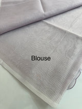NetKota thread work saree MSH106- Lavender