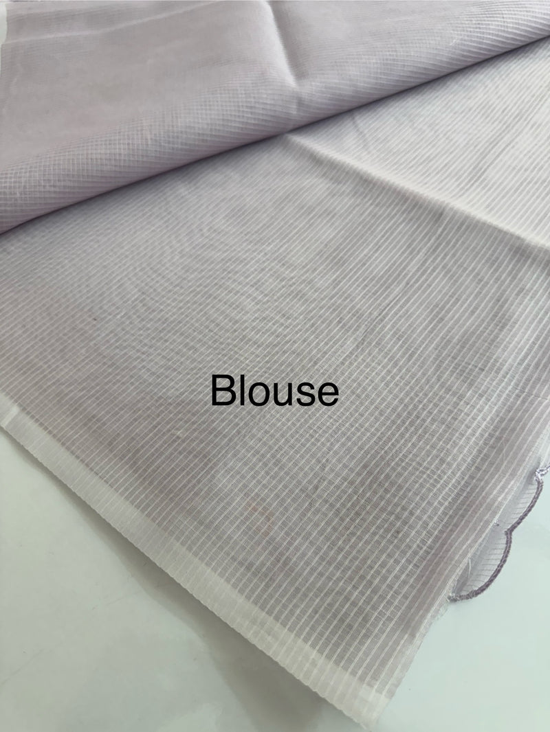 NetKota thread work saree MSH106- Lavender