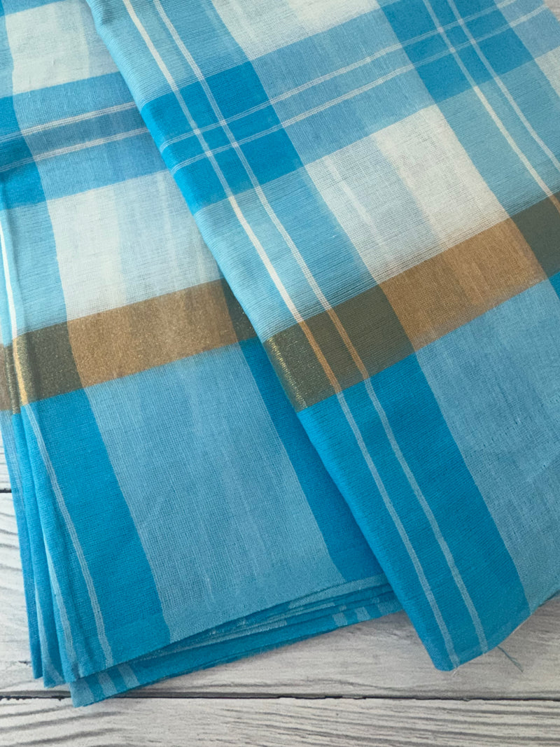 Kanchi Cotton Saree MCK657