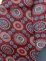Single SETMUND with blouse - Ajrakh prints