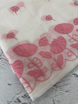Moonga checks saree with applique borders MSH9990