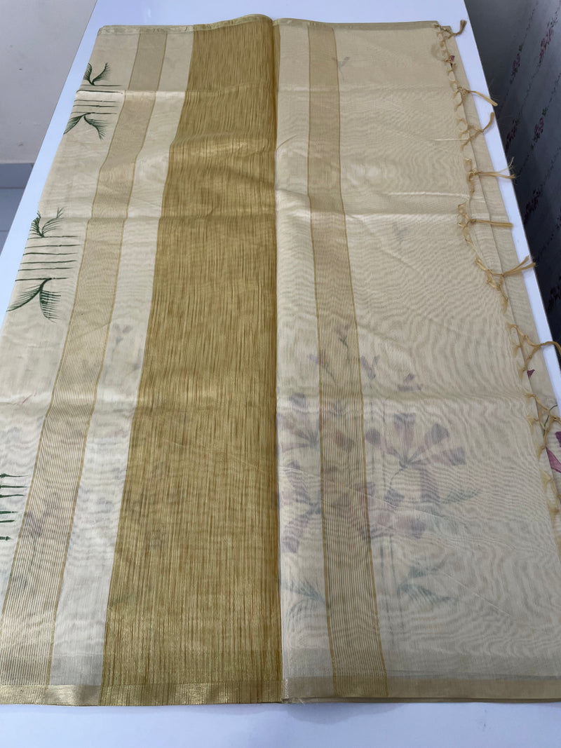 Soft Chanderi saree MS9899