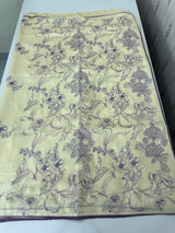 Vichithra soft silk saree with embroidery MSV676