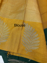 Tissue soft silk saree with Zari work  MST376