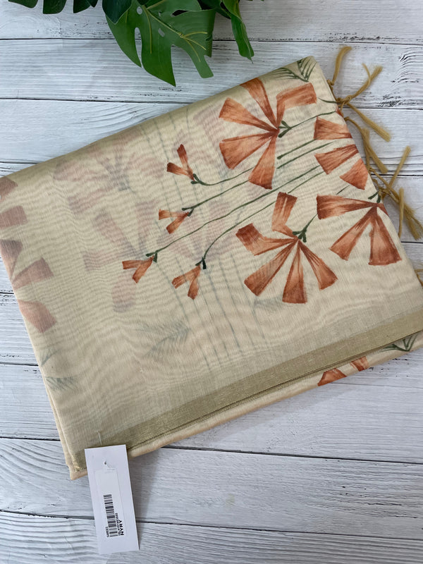 Soft Chanderi saree MS9899