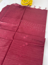 Semi tussar saree SBHMSH