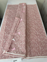 Kota embriodery saree MS1455 PastelPink