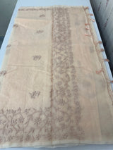Premium NetKota saree with Hand Chikankari work  MSH246