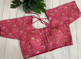 Padded Readymade Blouse (Size upto 40)- MSBL