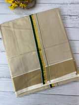 Kerala tissue saree-Green Kara