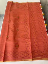 Cotton silk Saree with thread weaving MSJ7879 (4)