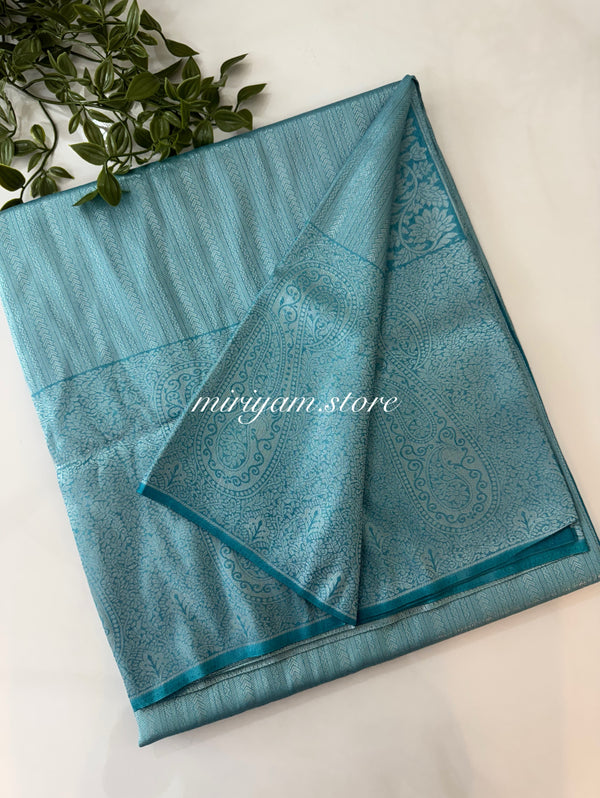 Pastel soft silk Saree - MKP946 Blue