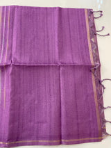 Multi color Semi soft silk saree with borders MSS590