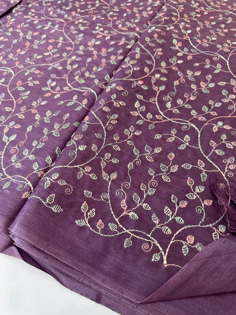Pure desi tussar silk saree with embroidery- MTSS659 (3)