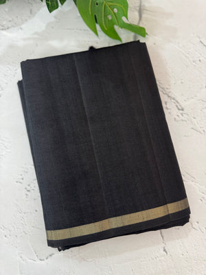 Tussar mix Semi silk saree with small zari borders MSS8924