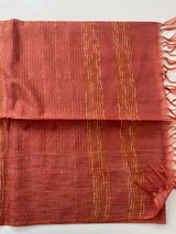 Blended tussar saree with thread work MTS5444