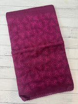 Soft kota checks saree with embroidery SDJCS21