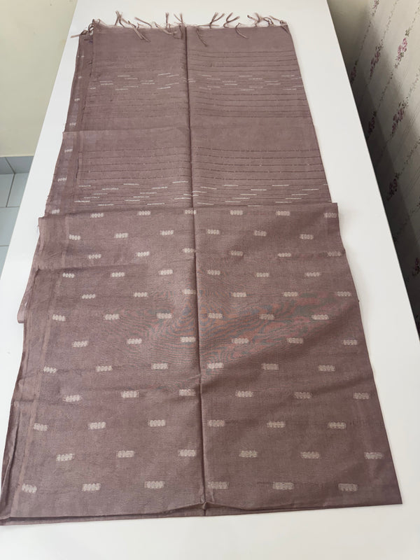 Semi tussar saree MS871