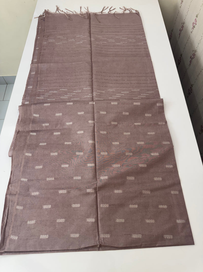 Semi tussar saree MS871