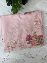 Kota silk saree with cutwork & embroidery borders  MKS15239 - PaselOnionPink