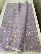Viscose organza saree with thread work - MSH274
