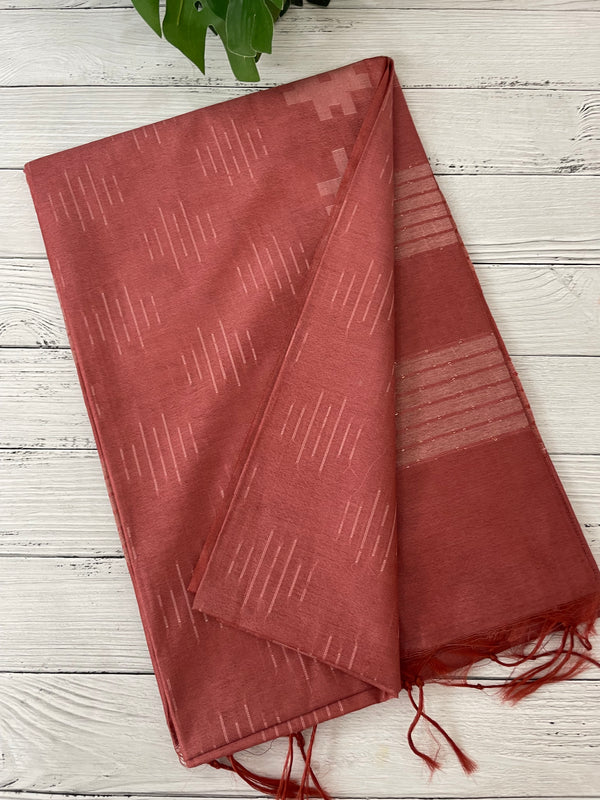 Semi tussar saree MS871