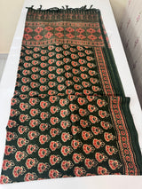 Printed soft crepe silk sarees MS5432