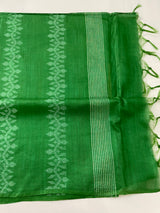 Bhagalpuri Semi tussar saree with contrast pallu and blouse MS899