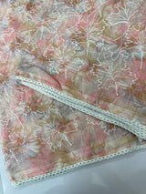 Soft kota checks saree with embroidery SVPSSR