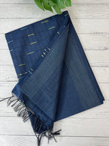 Blended tussar saree with thread work MTS5444