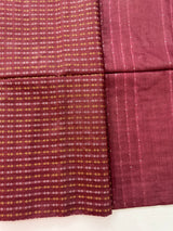 Semi tussar saree with thread work SBHMSH DarkLavender