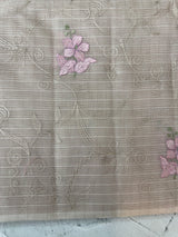 Netkota embriodery saree MS1495 PastelMauve