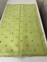 Kota checks saree with embroidery MS7679 (1)