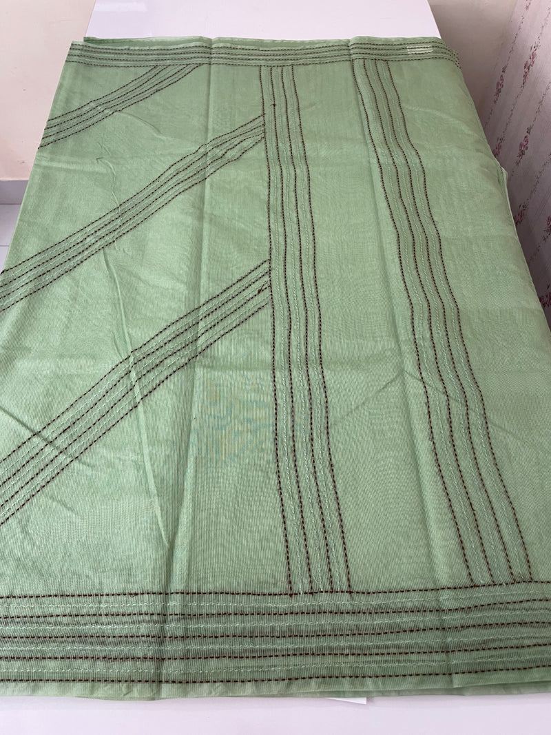 Supernet saree with kanta work MCJ5422