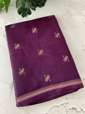Soft Gachi silk saree with zari weaving MGH76