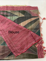 Semi soft tussar saree with Kanta work MSK654