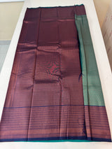 Brocade semi silk saree MS67443