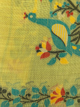 Jamdani silk Cotton Saree with peacock motifs  MSJ788 (1)