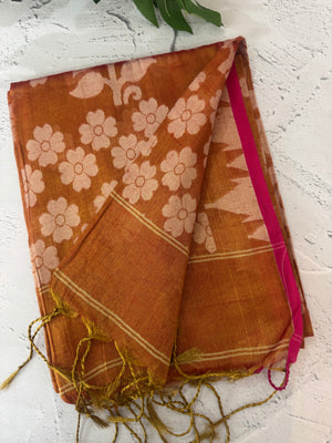 Dual tone Tissue silk saree MTS644 (1)