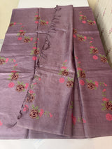 Pure desi tussar silk saree with embroidery- MTSS659 (11)