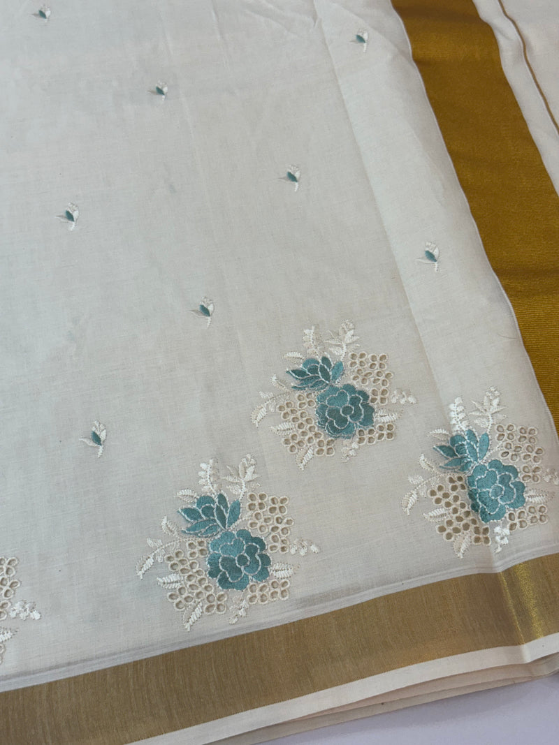 Kerala cotton saree - MSK102