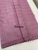 NetKota Hakoba saree with lace border MS6713