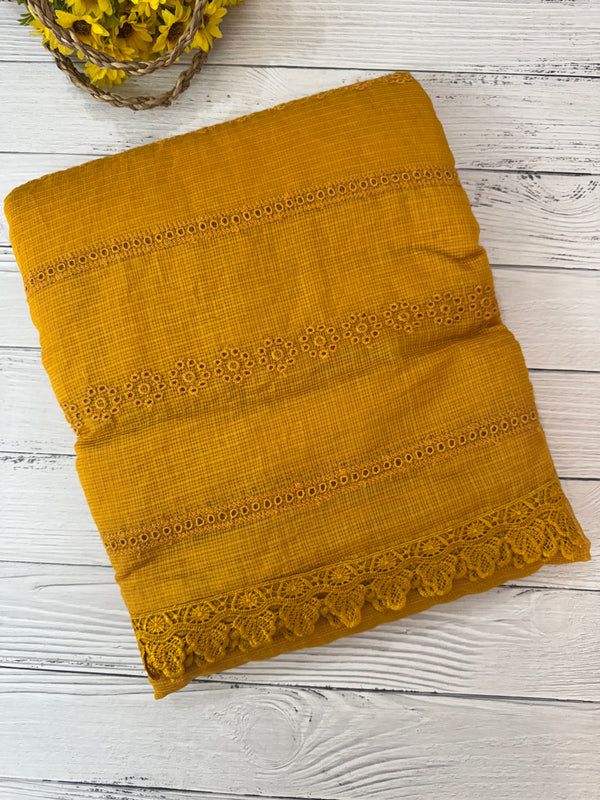 NetKota Hakoba saree with lace border MS6713