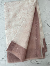 Ombre Kota Supernet saree with cross  embroidery MS1445