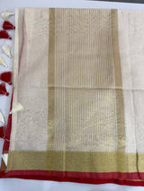 Onam special Semi silk saree with blouse- MSF567 (4)