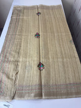 Handworked Blended tussar silk saree with handworked MS90543
