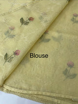 Silky kota embroidery saree MSK4333
