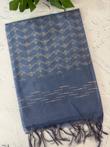 Soft Semi tussar saree with tissue weaving MS871 (4)