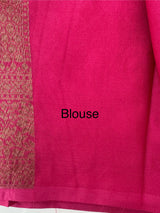 Banarasi semi katan saree SHKNSNM RaniPink (1)