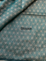 Brocade soft silk saree with blouse MSB789